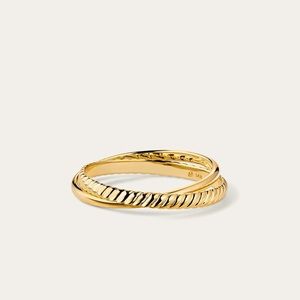 Mejuri Duo Ring Sz 7 *Mint Condition* 14k Yellow Gold